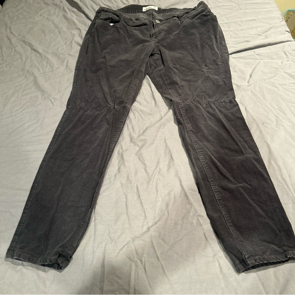 Old Navy Women’s Smokey Blue/Gray Corduroy Pants